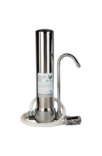 Filtre  eau pour vier - Purificateur d'eau Doulton HCS sur vier INOX
