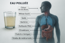 Les dgts des polluants sur le corps