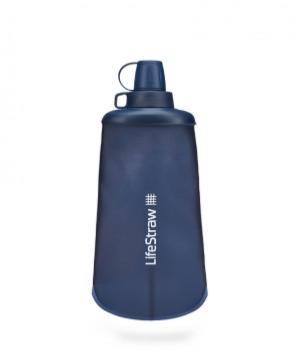 Gourde Lifestraw collapsible squeeze 0.65 L Peak Series - Mountain Blue