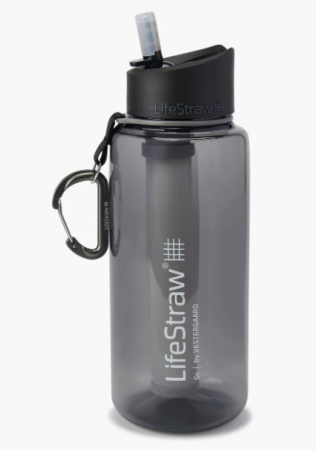 Gourde Lifestraw GO 1L Dark Grey