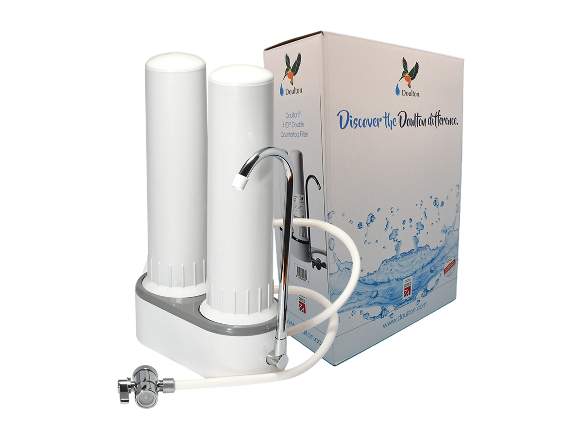 Purificateur d'eau Doulton DUO-HIP ANTI CALCAIRE sous évier + Robinet eau  pure – DUOHIPC –