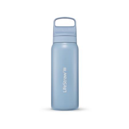 Gourde Go Series Lifestraw Acier inoxydable 530 ml - Bleu glacier
