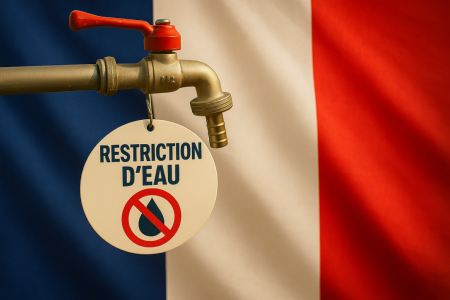 Restriction d'eau et scheresse 2025
