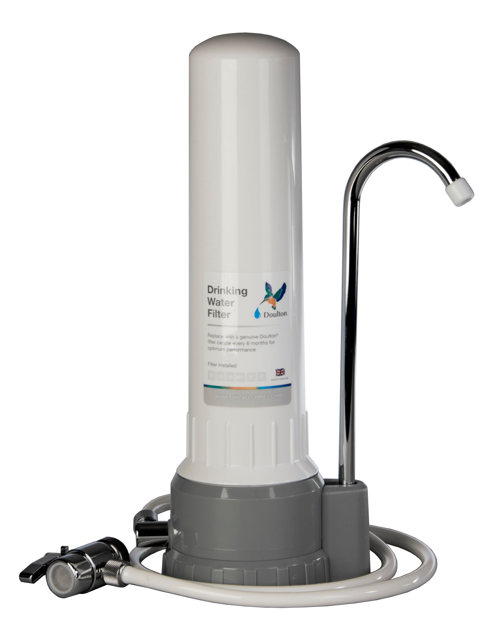 Purificateur d'eau Doulton HCP sur évier avec Cartouche BIOTECT ULTRA M12