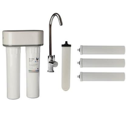 Purificateur d'eau Doulton DUO-HIP ANTI NITRATE sous évier + Robinet eau  pure – DUOHIPN –