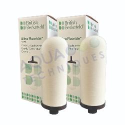 Lot X 2 Cartouches Ultra fluoride BRITISH BERKEFELD  pour filtre à gravité