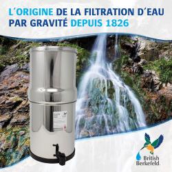 BRITISH BERKEFELD <B>8.5L</B> équipé de <B>2 cartouches Ultra fluoride</B>