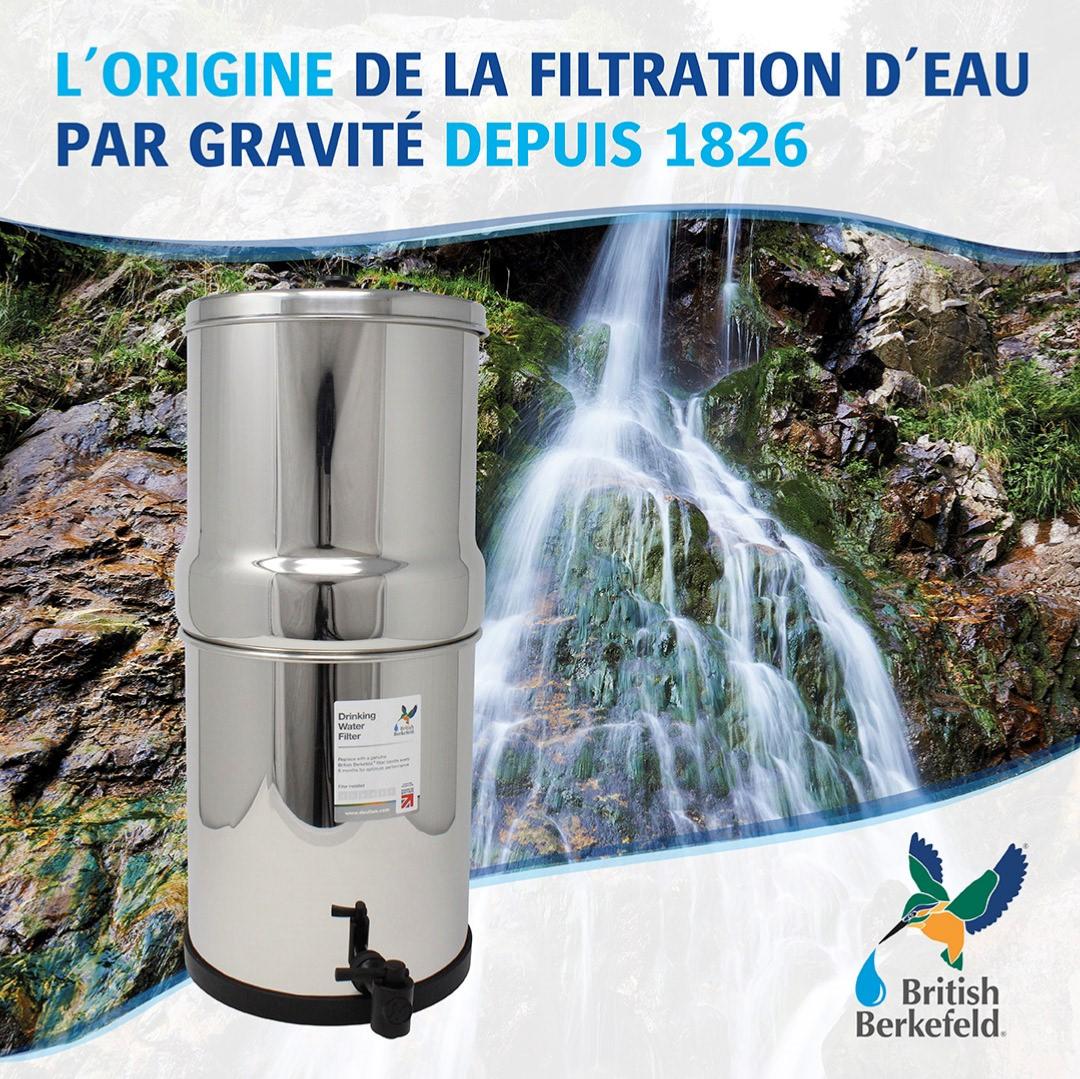 Purificateur d'eau par gravité - Filtration céramique – Vert