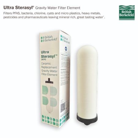 Cartouche BRITISH BERKEFELD  Ultra Stérasyl pour filtre à gravité certifiée NSF