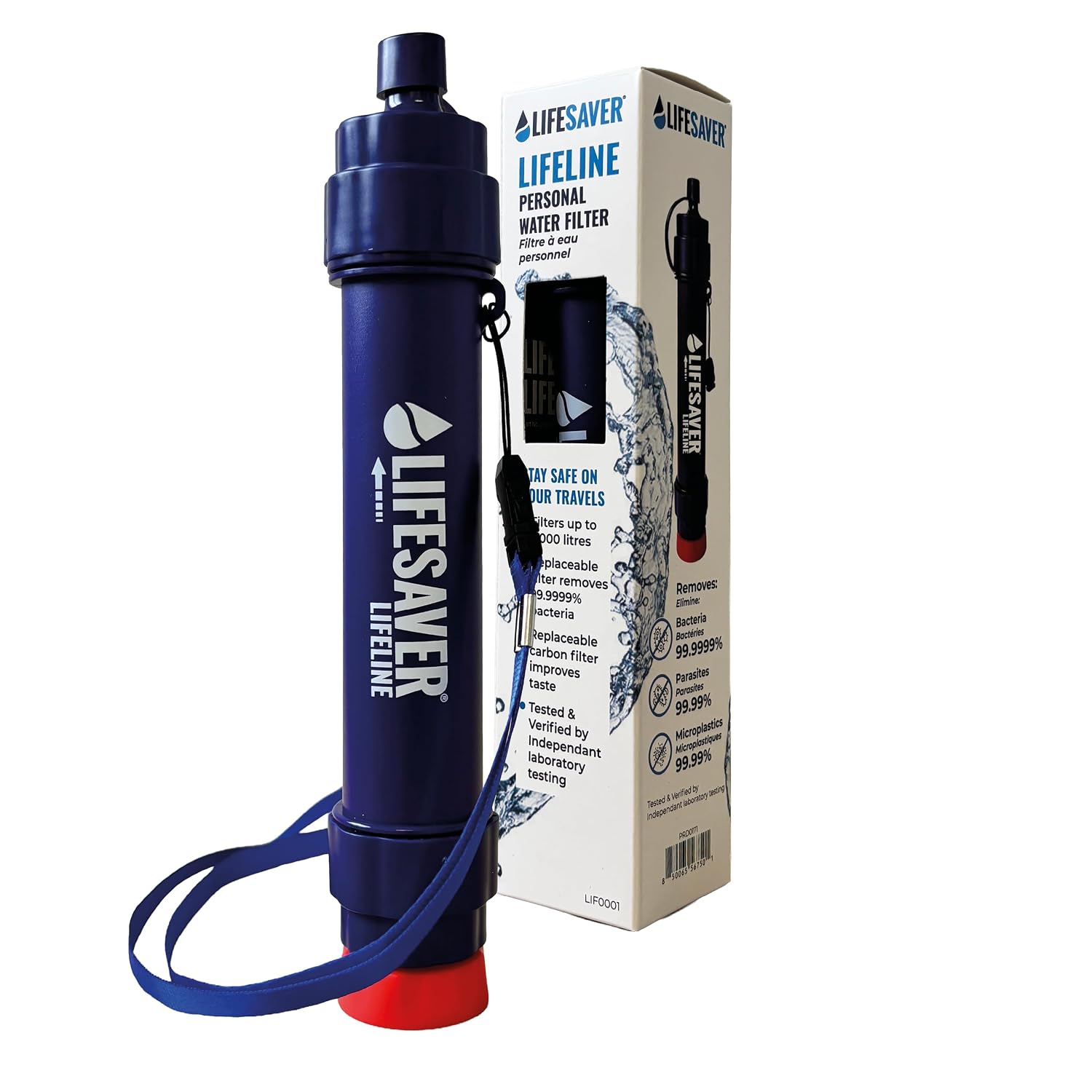 Paille � filtration d'eau LIFELINE - Lifesaver