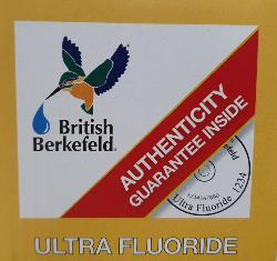 Lot X 4 Cartouches Ultra fluoride BRITISH BERKEFELD  pour filtre à gravité