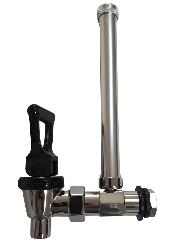 Robinet indicateur de niveau inox  Aqua Techniques pour purificateur d'eau British Berkefeld 12 L
