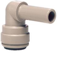 Raccord coudé PF3/8" x tube 3/8" (tube 3/8'' = 9.5 mm) pour Doulton HCP après 2020 / HIP / HIS / EcoFast / Duo / Trio
