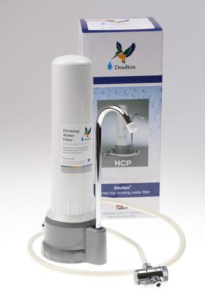 Purificateur d'eau Doulton HCP sur évier avec cartouche Ultracarb