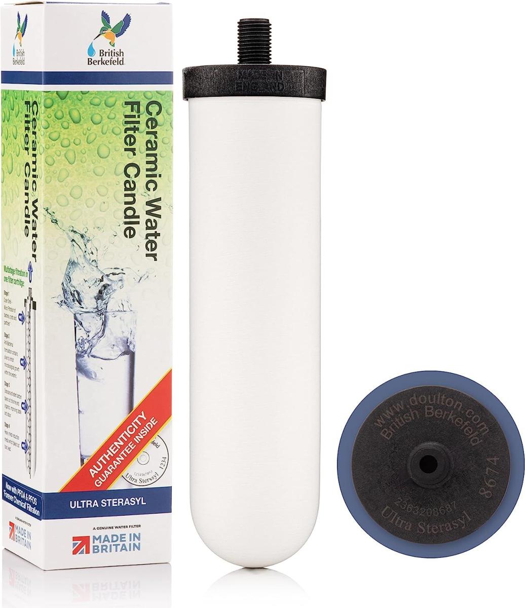 Norme pour le filtre à eau British Berkefeld 8.5L