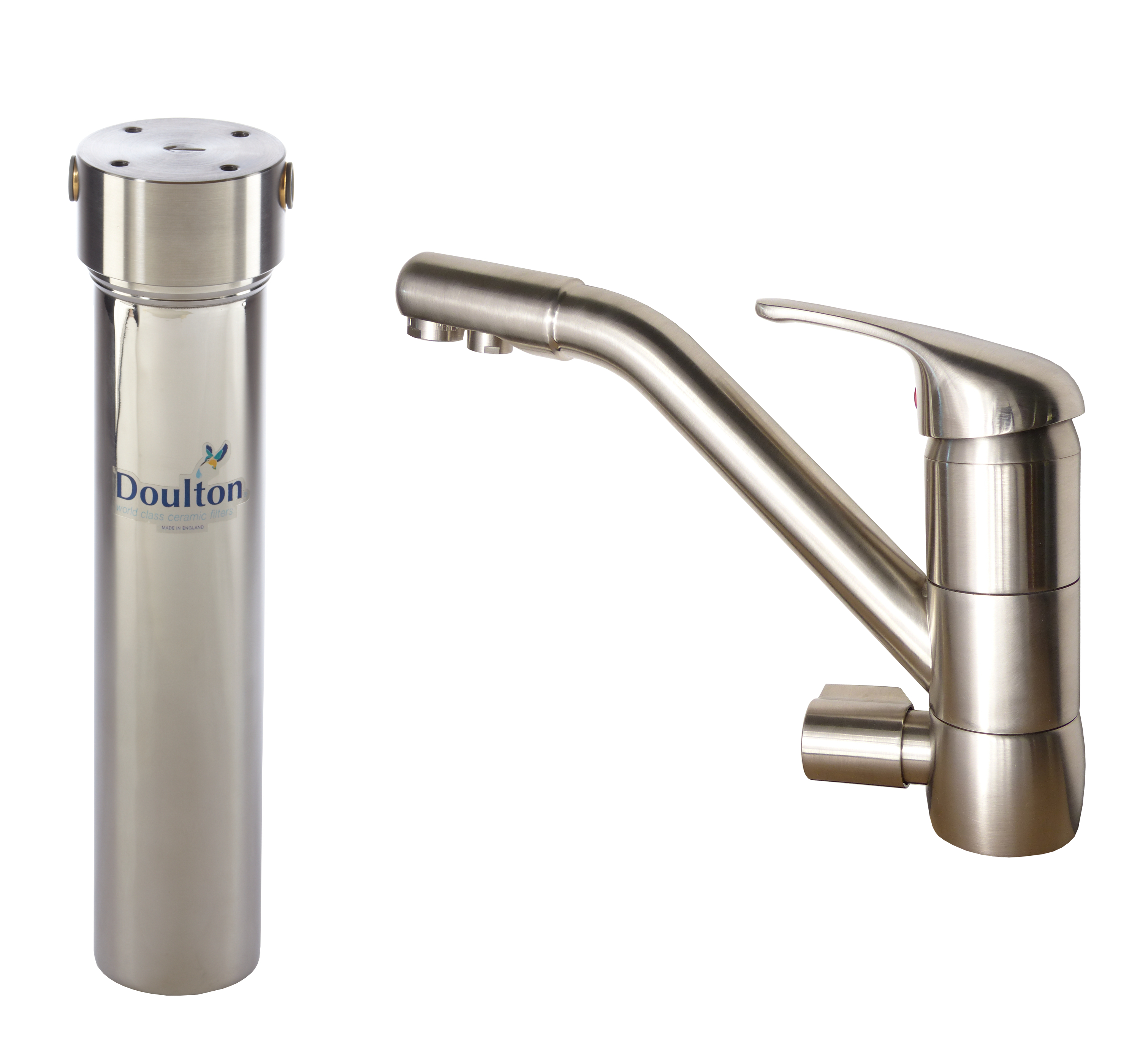 [PACK] Purificateur d'eau Doulton HIS BIOTECT  + Mitigeur 3 voies CLASSIQUE satiné