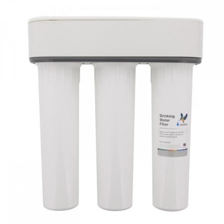 Purificateur d'eau DOULTON TRIO-HIP ANTI NITRATE ANTI CALCAIRE sous évier + robinet et accessoires