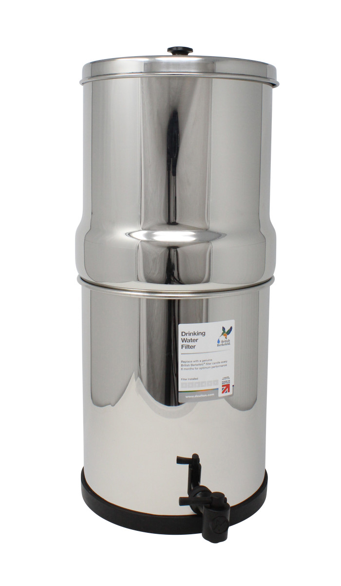 BRITISH BERKEFELD <B>8.5L</B> quip de <B>4 cartouches Ultra Sterasyl</B>